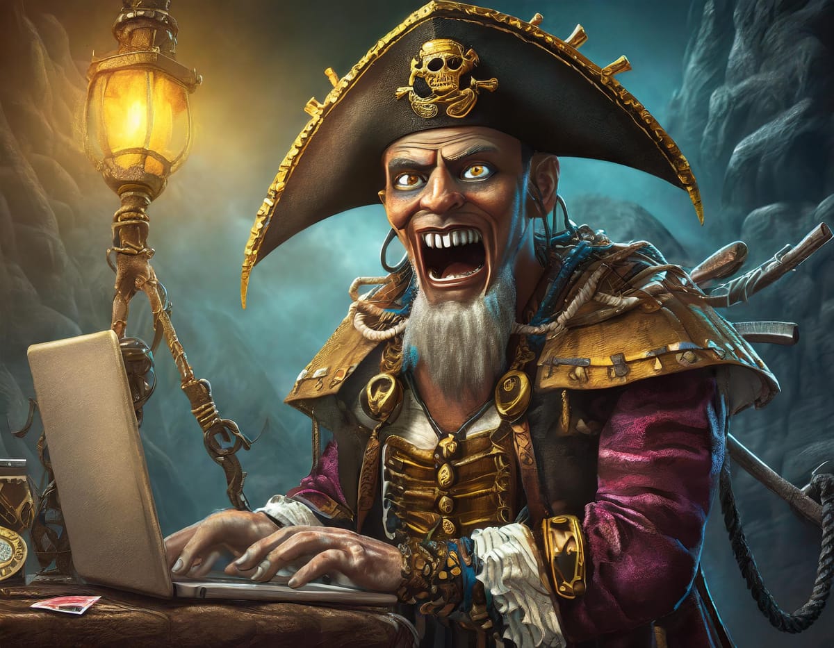 Passive Income from Piracy